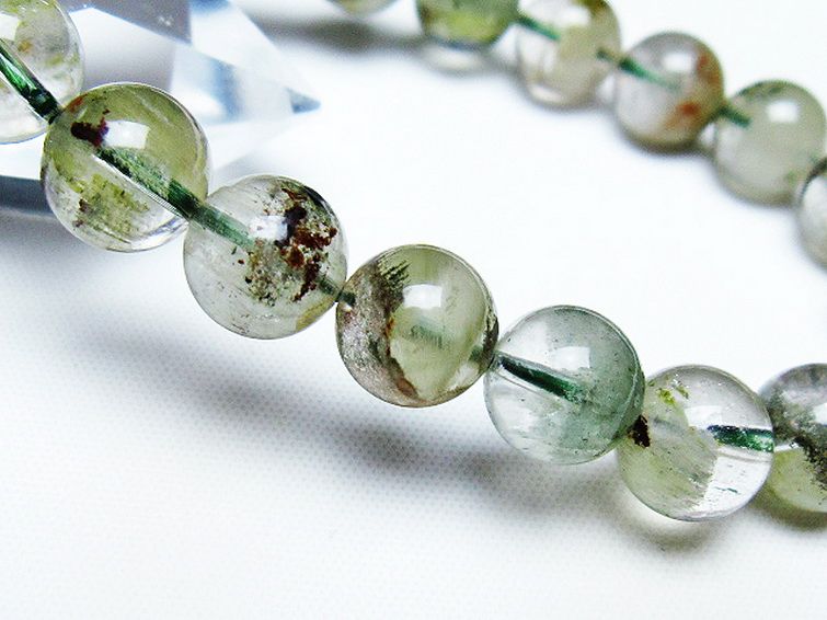 グリーンファントムブレスレット 10mm [t507-3537] 3枚目