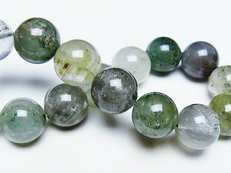 グリーンファントムブレスレット 14mm [t507-3547] 2枚目