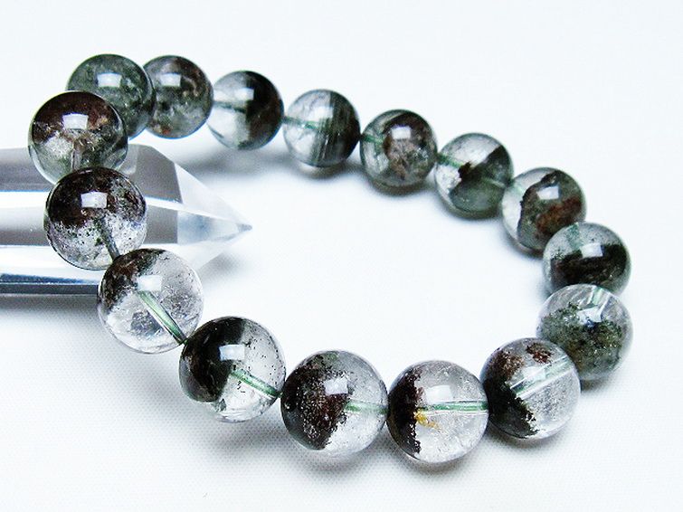 グリーンファントムブレスレット 14mm [t507-3551] 1枚目