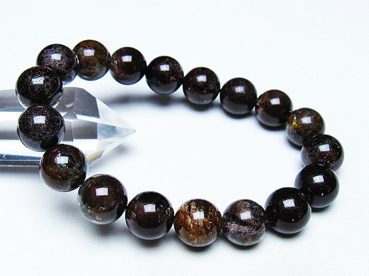 レッドファントムブレスレット 12mm [t507-3713] 1枚目