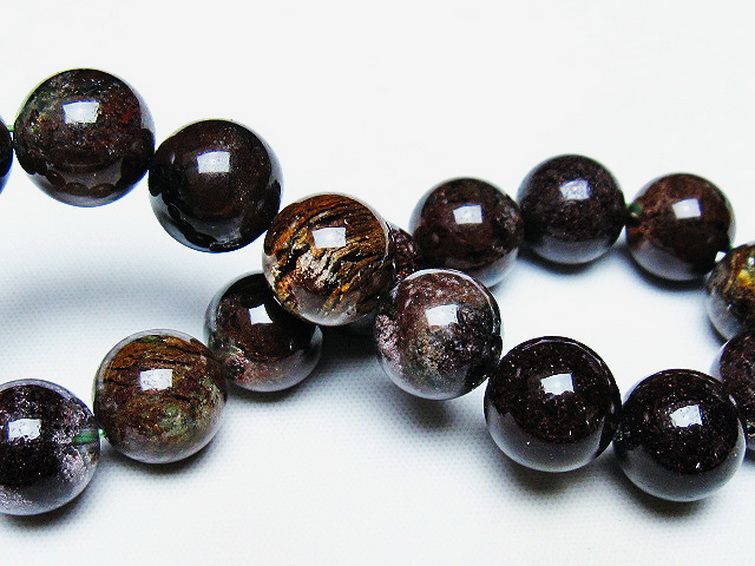 レッドファントムブレスレット 12mm [t507-3713] 2枚目