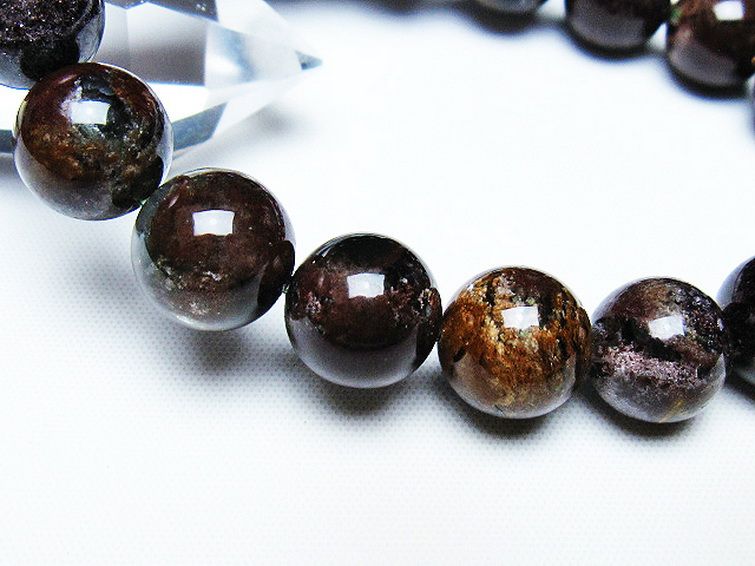 レッドファントムブレスレット 12mm [t507-3713] 3枚目