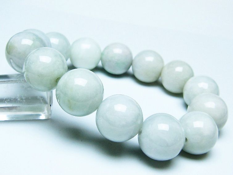 糸魚川翡翠ブレスレット 17mm [T51-16221] 1枚目