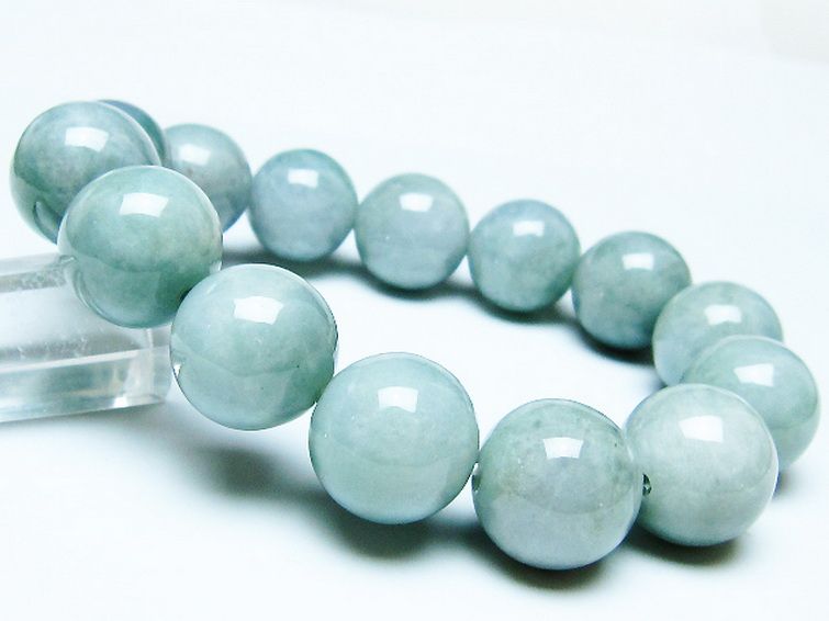 ◇観音天珠ブレス◇糸魚川翡翠とホワイトルチル◇ 楽天市場