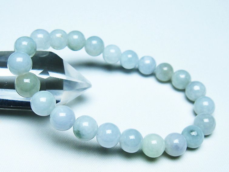 糸魚川翡翠ブレスレット 8mm [t51-16374] 1枚目