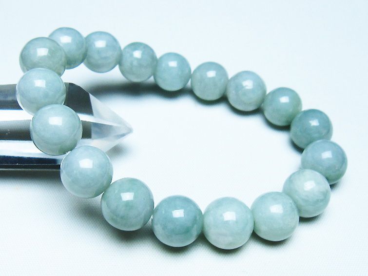 糸魚川翡翠ブレスレット 12mm [t51-16458] 1枚目