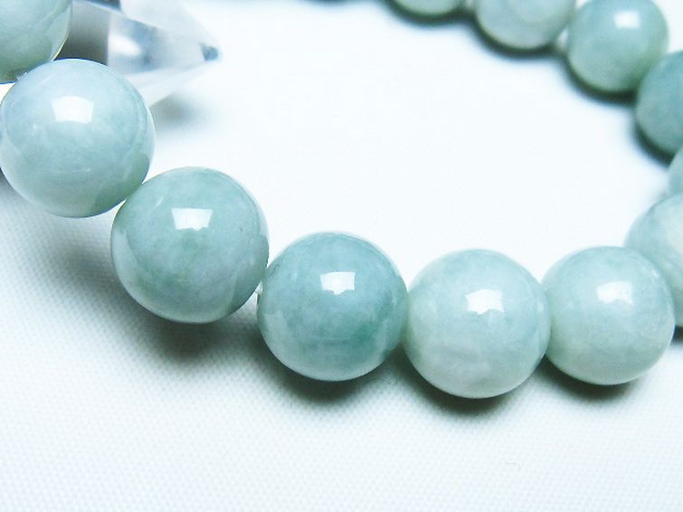 糸魚川翡翠ブレスレット 12mm [t51-16458] 3枚目