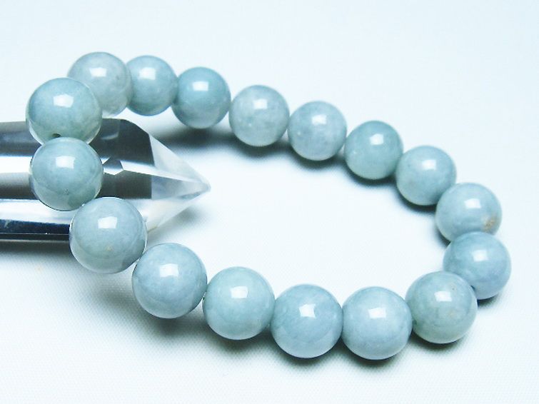 糸魚川翡翠ブレスレット 12mm [t51-16463] 1枚目