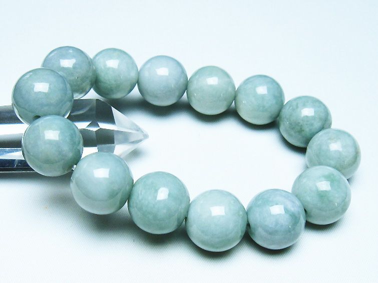 糸魚川翡翠ブレスレット 17mm [t51-16473] 1枚目