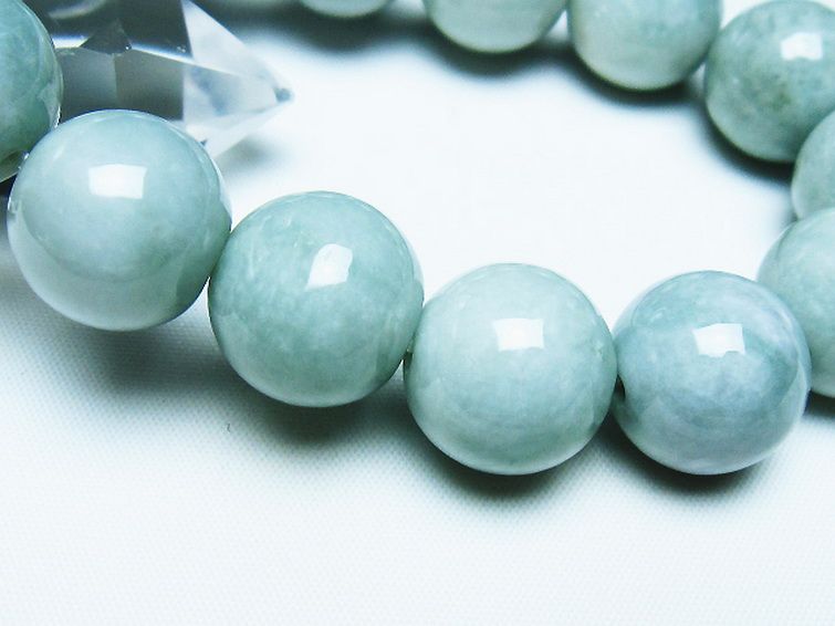 糸魚川翡翠ブレスレット 17mm [t51-16473] 3枚目