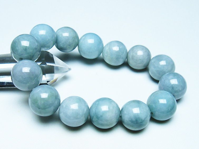 糸魚川翡翠ブレスレット 17mm [t51-16488] 1枚目