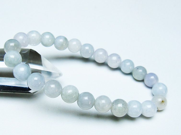 糸魚川翡翠ブレスレット 8mm [t51-16617] 1枚目