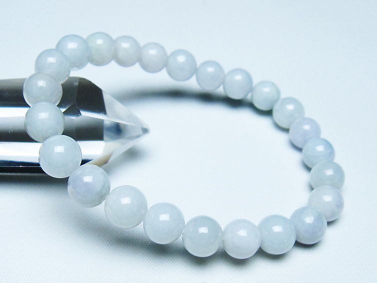 糸魚川翡翠ブレスレット 8mm [t51-16638] 1枚目