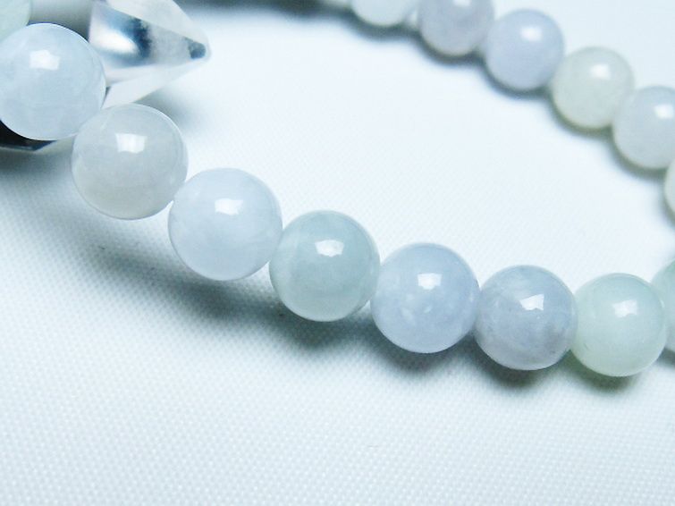 糸魚川翡翠ブレスレット 8mm [t51-16642] 3枚目