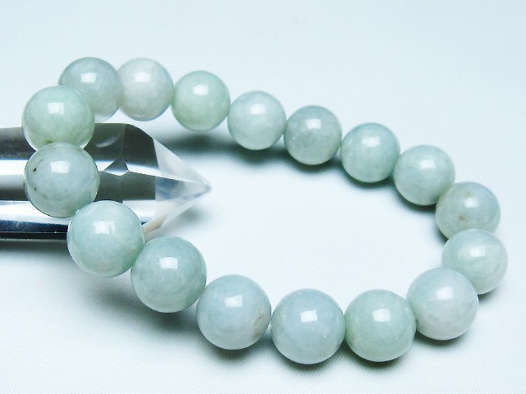 糸魚川翡翠ブレスレット 13mm [t51-16744] 1枚目