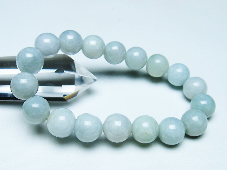 糸魚川翡翠ブレスレット 12mm [t51-16761] 1枚目