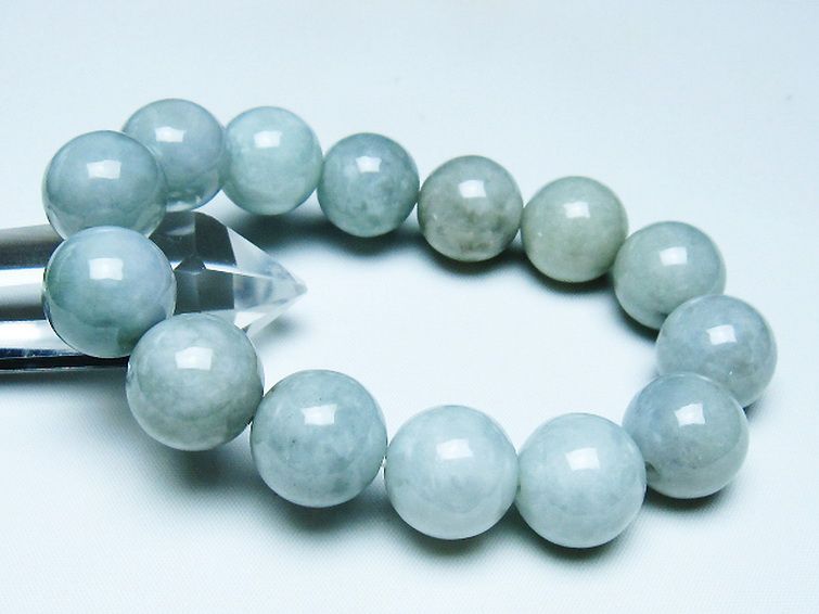 糸魚川翡翠ブレスレット 18mm [t51-16802] 1枚目