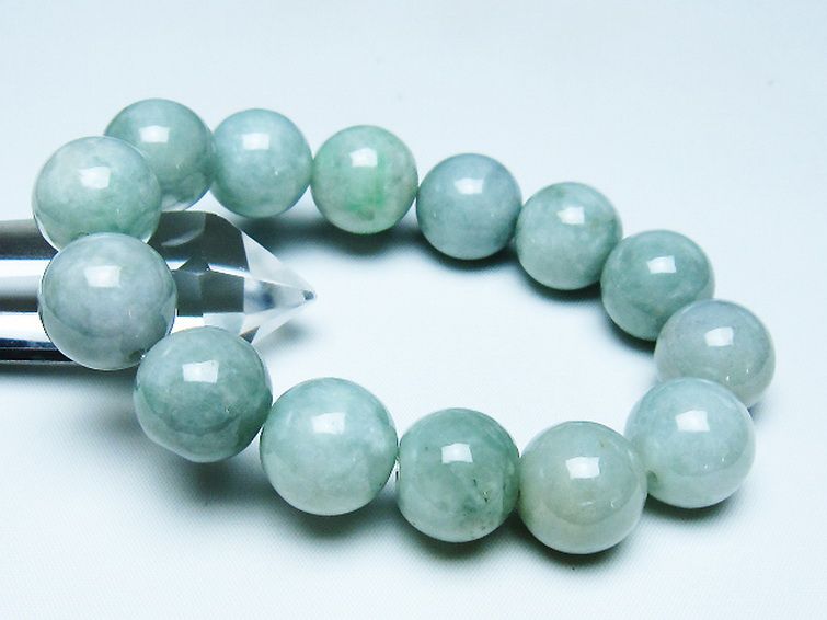 糸魚川翡翠ブレスレット 17mm [t51-16812] 1枚目