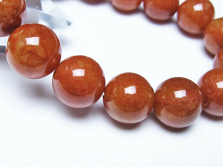 紅翡翠 ブレスレット 14mm [t51-17234] 3枚目