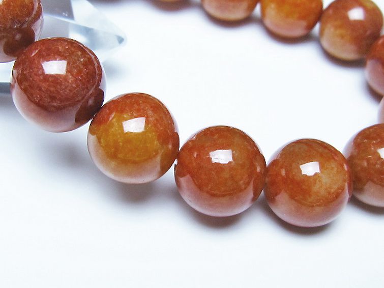紅翡翠 ブレスレット 14mm [t51-17241] 3枚目