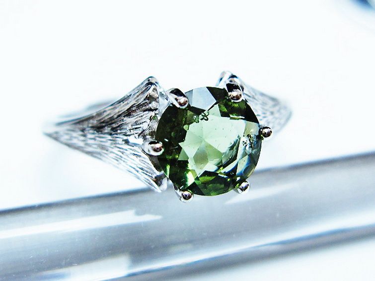 モルダバイト指輪 [t526-1464] 3枚目