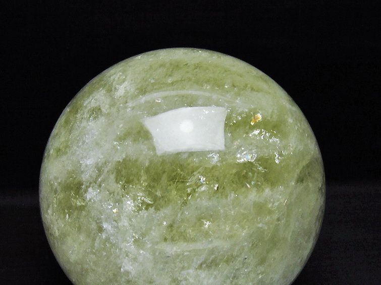 3Kgシトリン水晶丸玉 130mm [t529-5893] 2枚目