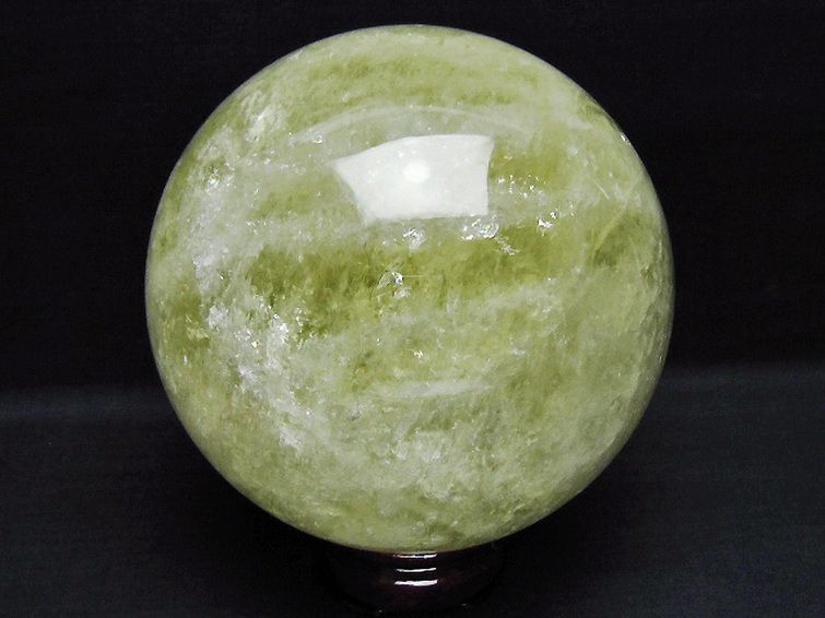 3Kgシトリン水晶丸玉 130mm [t529-5893] 3枚目