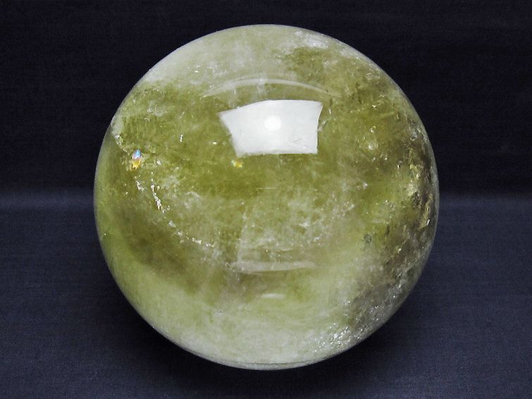 3.3Kgシトリン水晶丸玉 135mm [t529-5895] 1枚目