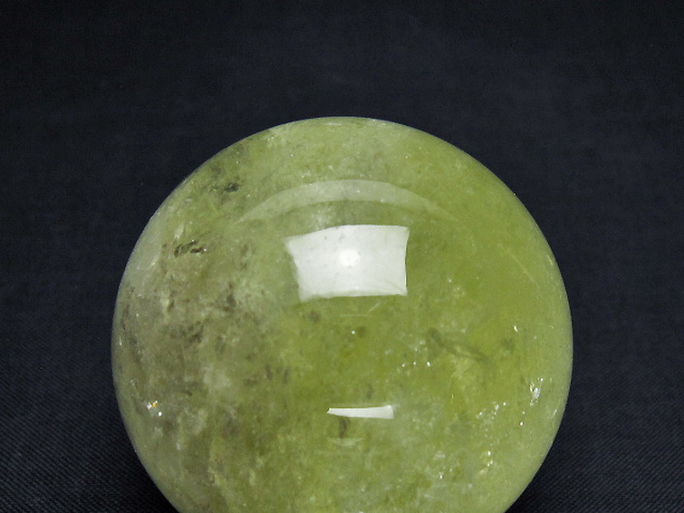 シトリン水晶丸玉 48mm [T529-6008] 2枚目