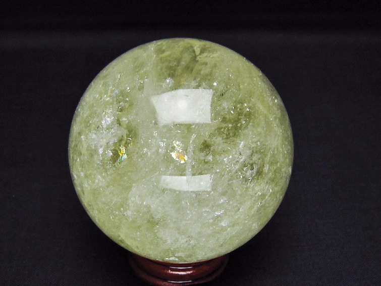 パワーストーン 天然石 シトリン水晶丸玉 67mm [T529-6114]