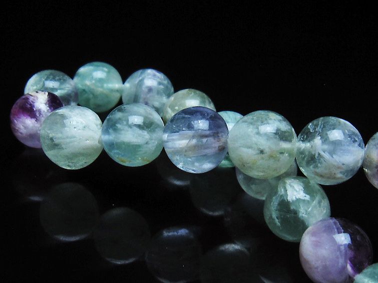 エンジェルフェザー フローライト ブレスレット 11mm [T53-4853] 2枚目