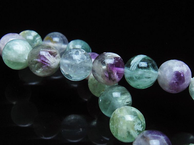 エンジェルフェザー フローライト ブレスレット 10mm [T53-4860] 2枚目