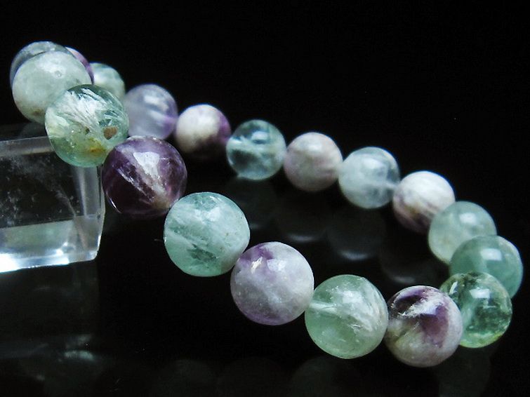 エンジェルフェザー フローライト ブレスレット 10mm [T53-4871] 1枚目