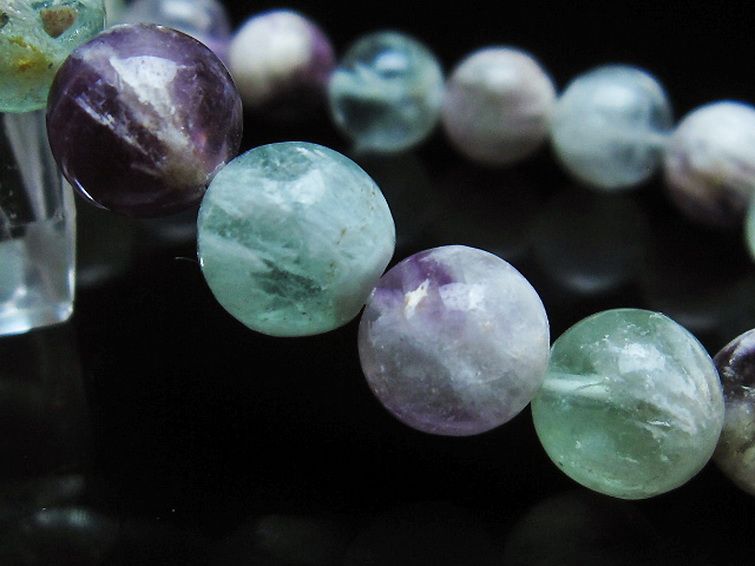 エンジェルフェザー フローライト ブレスレット 10mm [T53-4871] 3枚目