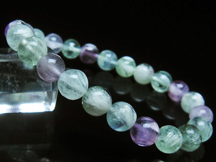 エンジェルフェザー フローライト ブレスレット 7mm [T53-4931] 1枚目