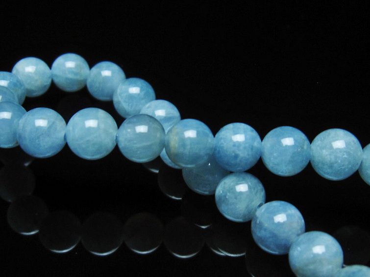 アクアマリンブレスレット 6mm [T537-14964] 2枚目