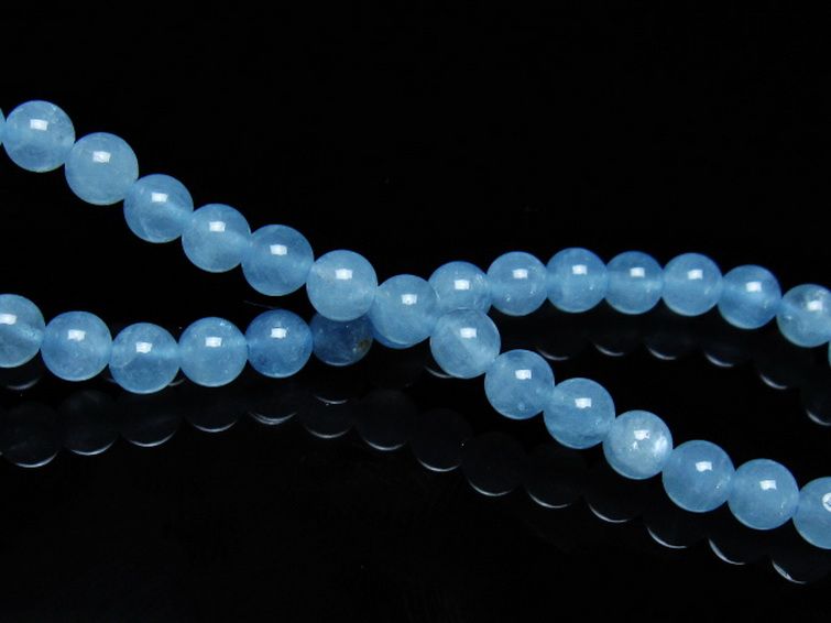 アクアマリンブレスレット 5mm [T537-15316] 2枚目