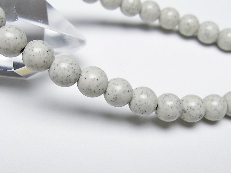 台湾産 北投石 天然ラジウム効果 ブレスレット 7mm [t538-2785] 3枚目