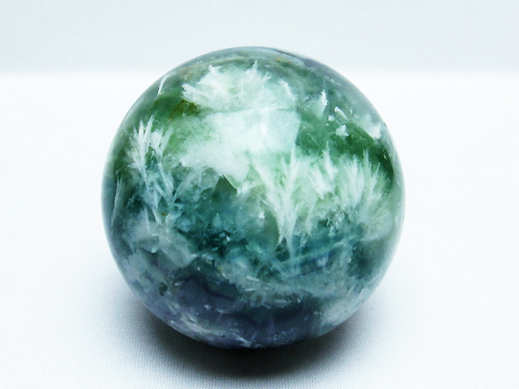 ベティさま専用エンジェルフェザー　トリプルカラーフローライト　月　天然石置物 ベティさま専用エンジェルフェザー トリプルカラーフローライト