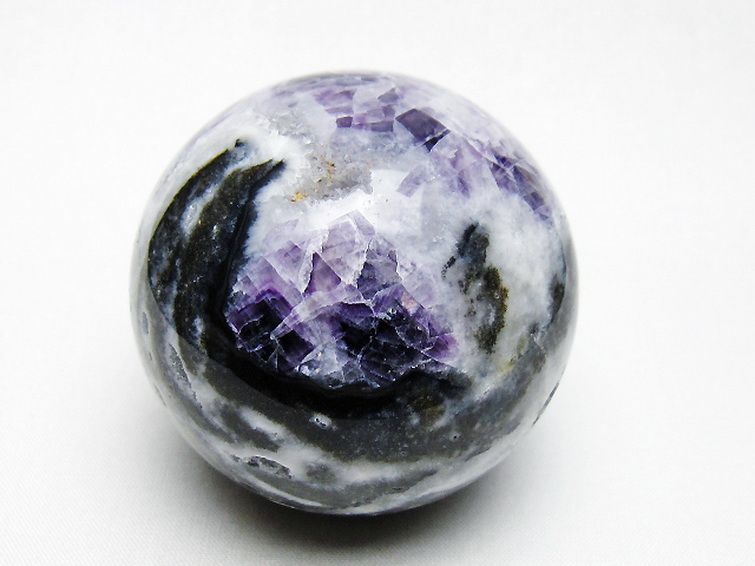 スファレライト（閃亜鉛鉱）丸玉 62mm [T542-6318] 1枚目