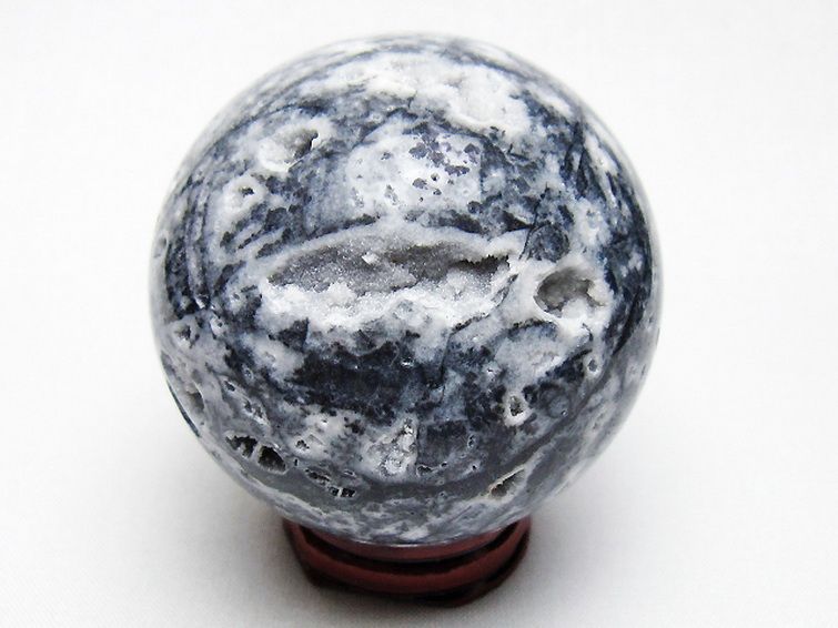 スファレライト（閃亜鉛鉱）丸玉 62mm [T542-6325] 3枚目