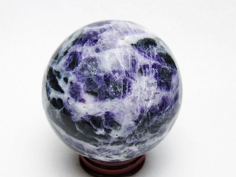 パワーストーン 天然石 スファレライト（閃亜鉛鉱）丸玉 63mm [T542-6371]