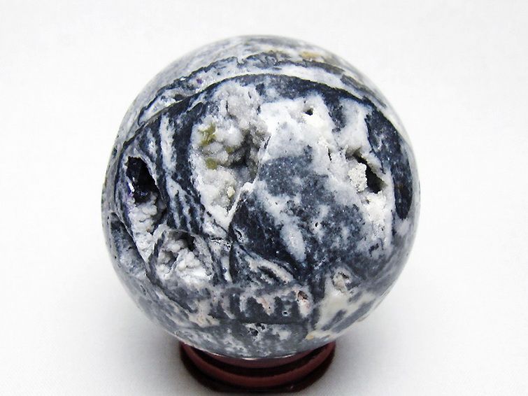 スファレライト（閃亜鉛鉱）丸玉 61mm [T542-6387] 3枚目