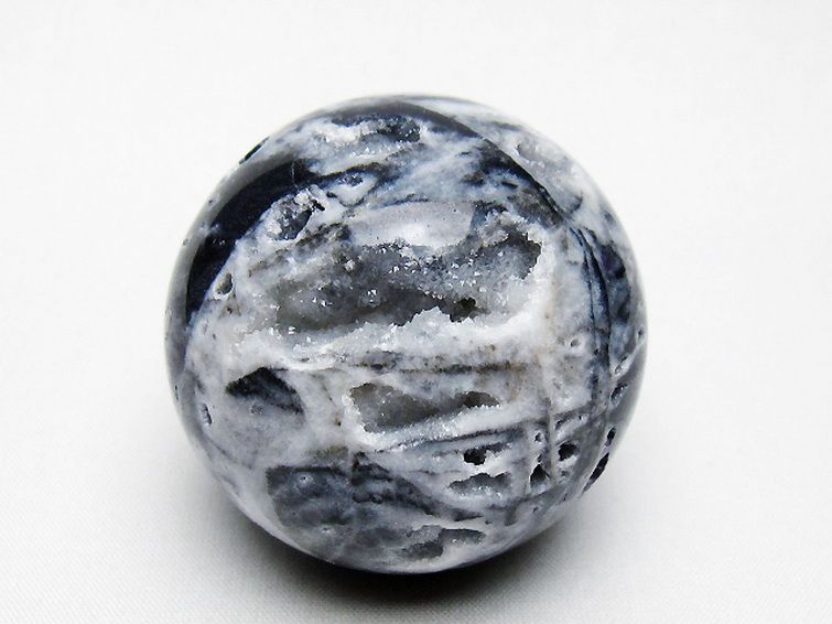 スファレライト（閃亜鉛鉱）丸玉 55mm [T542-6412] 1枚目