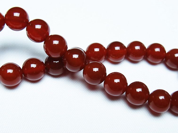 赤アゲートブレスレット 8mm [T57-7098] 2枚目