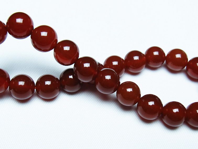赤アゲートブレスレット 8mm [T57-7102] 2枚目