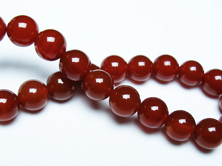 赤アゲートブレスレット 8mm [T57-7105] 2枚目