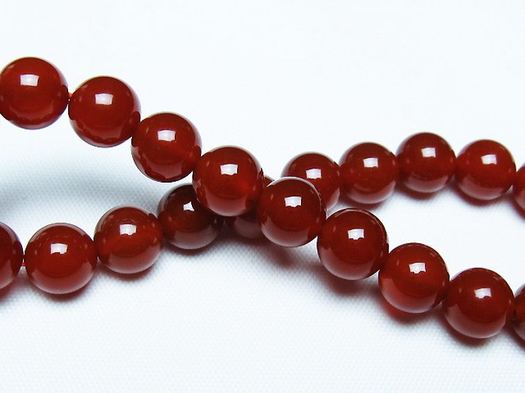 赤アゲートブレスレット 8mm [T57-7112] 2枚目