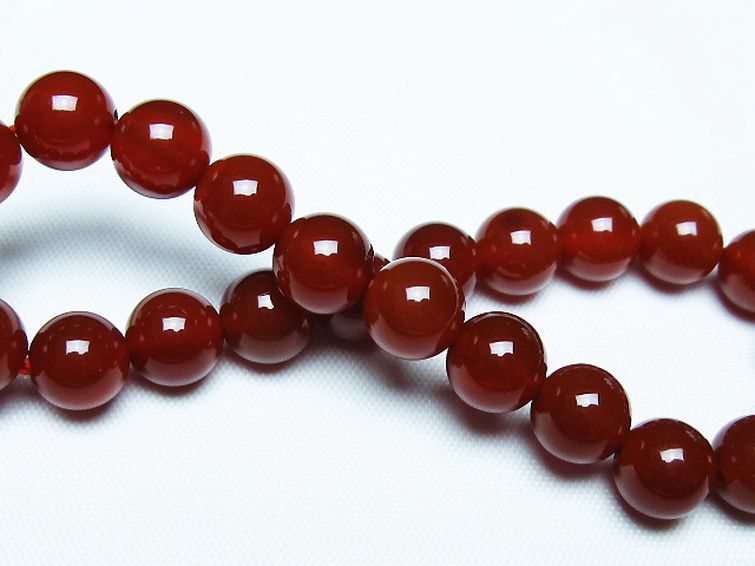赤アゲートブレスレット 8mm [T57-7118] 2枚目