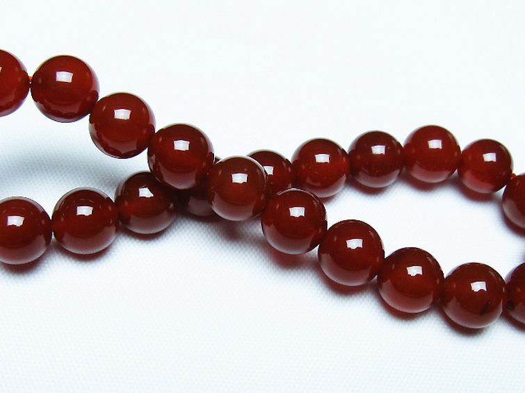赤アゲートブレスレット 8mm [T57-7133] 2枚目